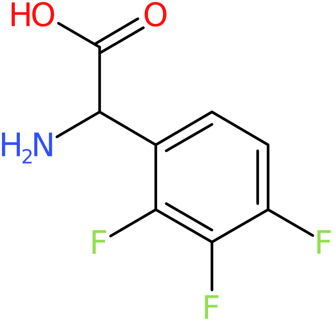 CAS: 1039627-62-7 | 2,3,4-Trifluoro-DL-phenylglycine, NX12115