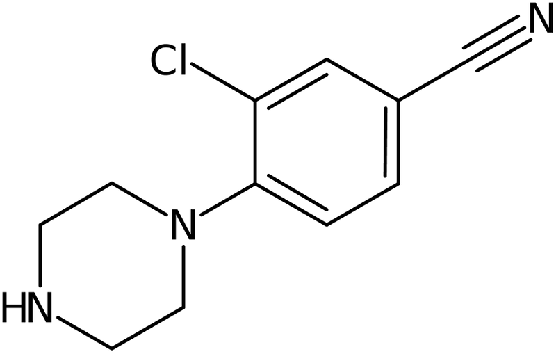 CAS: 182181-32-4 | 3-Chloro-4-(piperazin-1-yl)benzonitrile, NX30545