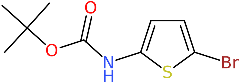 CAS: 943321-89-9 | 5-Bromothiophen-2-amine, N-BOC protected, >96%, NX70176