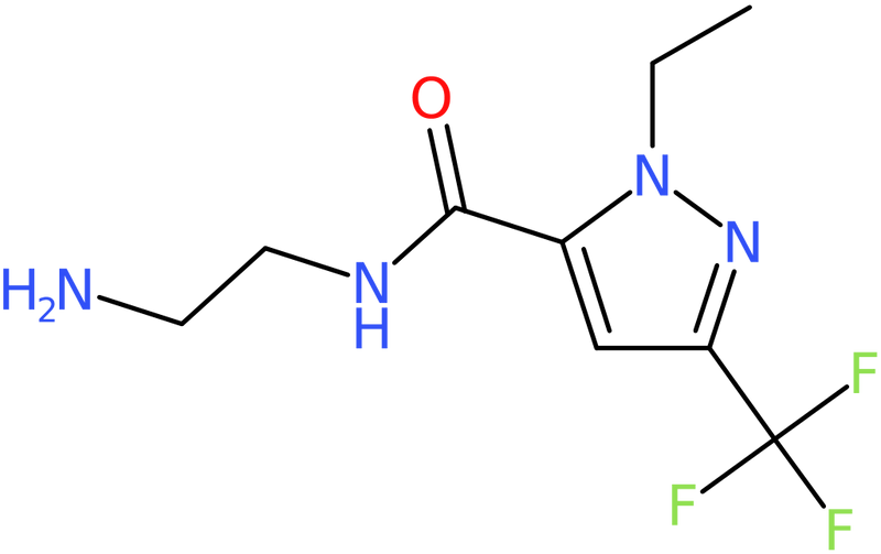 CAS: 1001519-28-3 | N-(2-Aminoethyl)-1-ethyl-3-(trifluoromethyl)-1H-pyrazole-5-carboxamide, NX10275