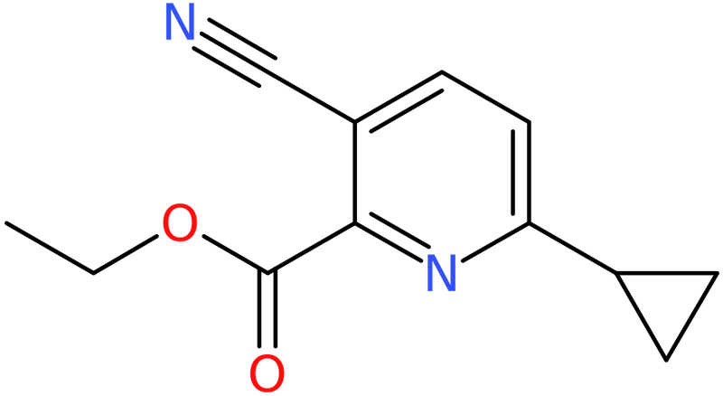 CAS: 1221791-78-1 | Ethyl 3-cyano-6-cyclopropyl-2-pyridinecarboxylate, NX18009