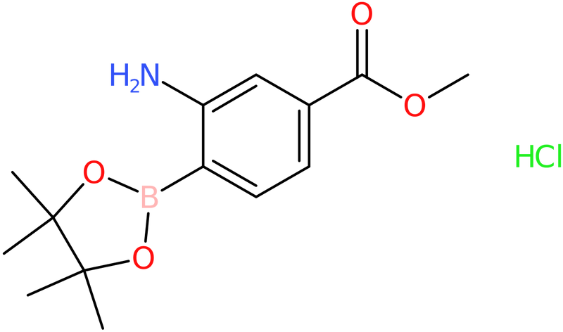 CAS: 850567-49-6 | 2-Amino-4-(methoxycarbonyl)benzeneboronic acid, pinacol ester hydrochloride, >95%, NX63872