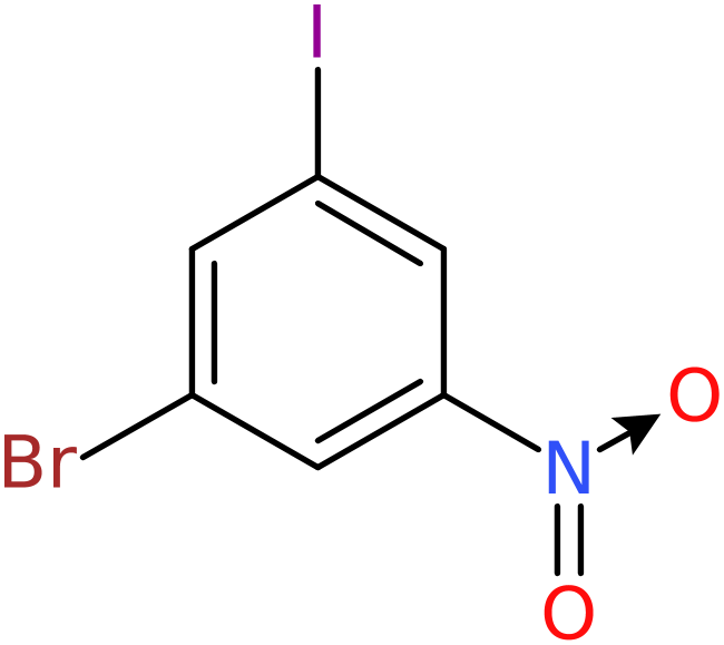 CAS: 861601-15-2 | 3-Bromo-5-iodonitrobenzene, >95%, NX64613