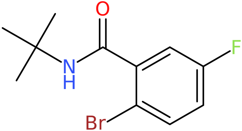 CAS: 941294-23-1 | 2-Bromo-N-(tert-butyl)-5-fluorobenzamide, >98%, NX70029