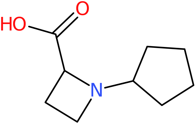 CAS: 1042413-79-5 | 1-Cyclopentylazetidine-2-carboxylic acid, NX12262