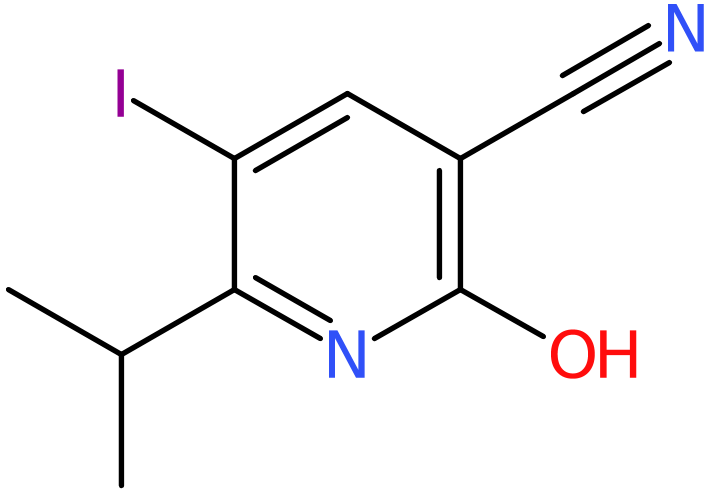 CAS: 1203898-26-3 | 1,2-Dihydro-5-iodo-6-isopropyl-2-oxopyridine-3-carbonitrile, >95%, NX16872