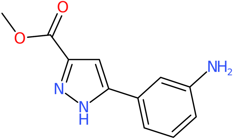 CAS: 1029104-49-1 | Methyl 5-(3-aminophenyl)-1H-pyrazole-3-carboxylate, >95%, NX11707