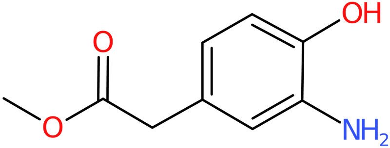 CAS: 78587-72-1 | Methyl 3-amino-4-hydroxyphenylacetate, >95%, NX61990