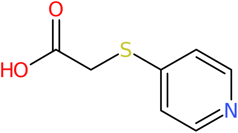 CAS: 10351-19-6 | [(Pyridin-4-yl)thio]acetic acid, >98%, NX11988