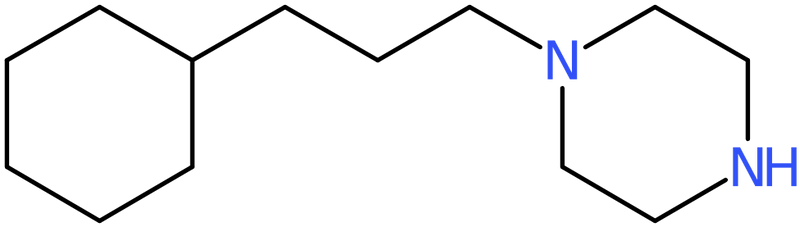 CAS: 800372-97-8 | 1-(3-Cyclohexylprop-1-yl)piperazine, >98%, NX62361