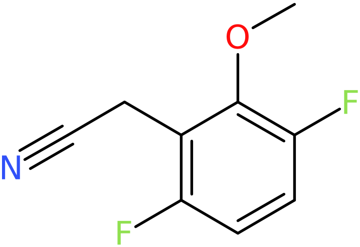 CAS: 1261760-73-9 | 3,6-Difluoro-2-methoxyphenylacetonitrile, >97%, NX19607