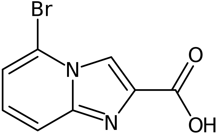 CAS: 1026201-52-4 | 5-Bromoimidazo[1,2-a]pyridine-2-carboxylic acid, >97%, NX11612