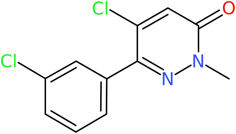 CAS: 849021-00-7 | 5-Chloro-6-(3-chlorophenyl)-2-methylpyridazin-3(2H)-one, >95%, NX63635