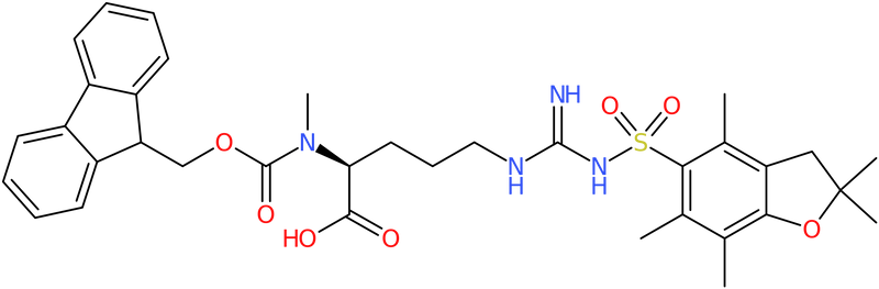 CAS: 913733-27-4 | Fmoc-N-Me-Arg(Pbf)-OH, >95%, NX68382