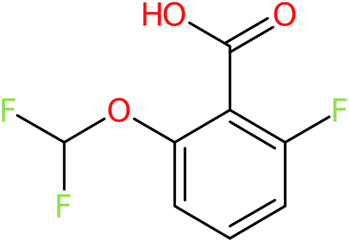 CAS: 960249-94-9 | 2-(Difluoromethoxy)-6-fluorobenzoic acid, >95%, NX71340