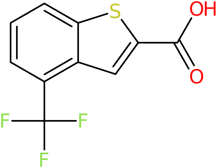 CAS: 826995-55-5 | 4-(Trifluoromethyl)benzo[b]thiophene-2-carboxylic acid, NX62976