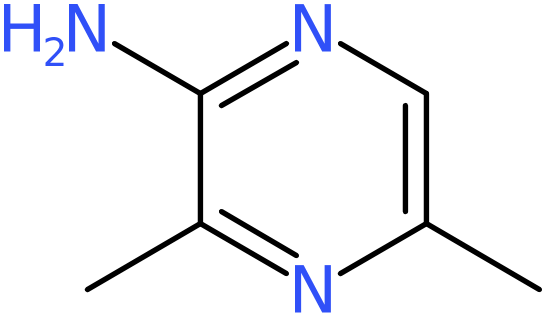 CAS: 91678-81-8 | 2-Amino-3,5-dimethylpyrazine, NX68835