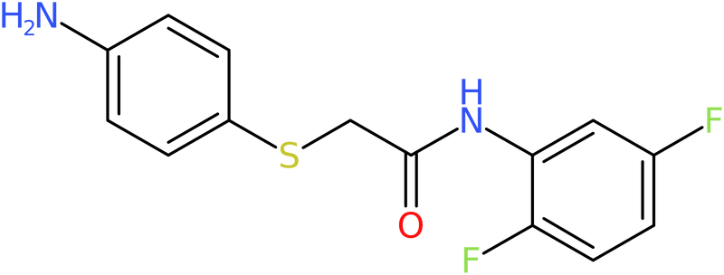 CAS: 885267-54-9 | 2-[(4-Aminophenyl)thio]-N-(2,5-difluorophenyl)acetamide, NX66284