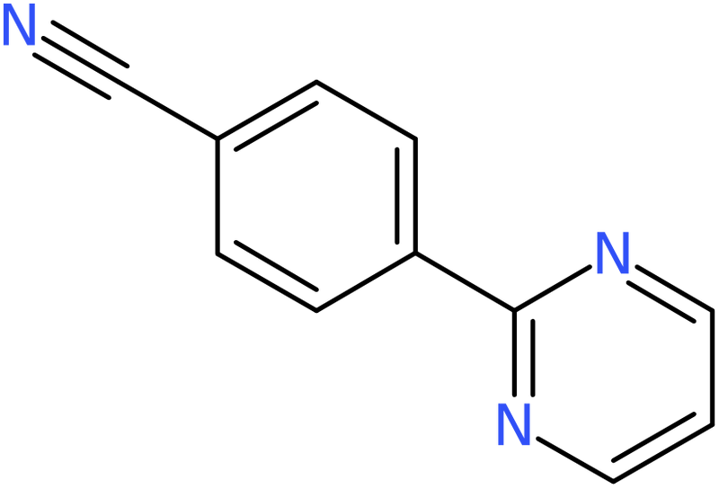 CAS: 78322-96-0 | 4-(Pyrimidin-2-yl)benzonitrile, >95%, NX61916