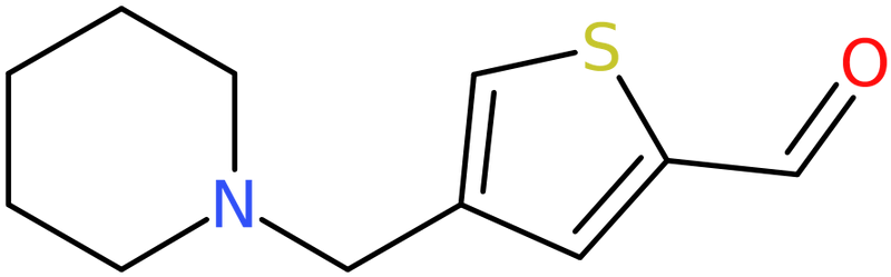 CAS: 893745-85-2 | 4-(Piperidin-1-ylmethyl)thiophene-2-carbaldehyde, NX67397