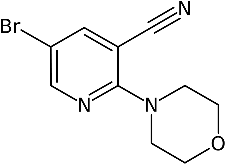 CAS: 1354223-80-5 | 5-Bromo-2-morpholinonicotinonitrile, >97%, NX22037