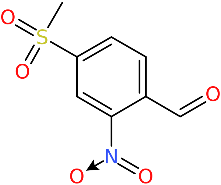 CAS: 849035-66-1 | 4-(Methylsulphonyl)-2-nitrobenzaldehyde, >95%, NX63663