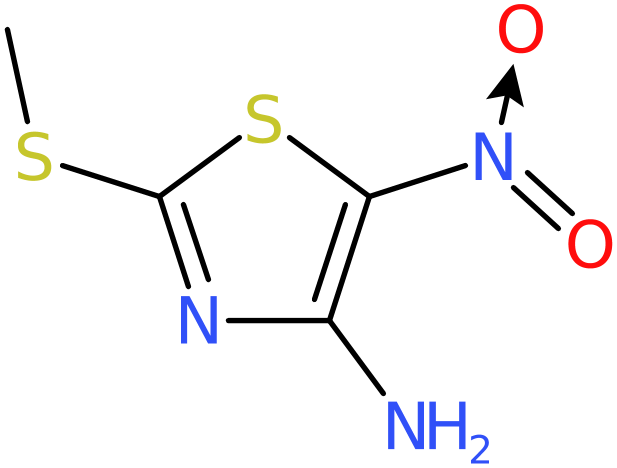 CAS: 127346-42-3 | 4-Amino-2-methylthio-5-nitrothiazole, NX19918