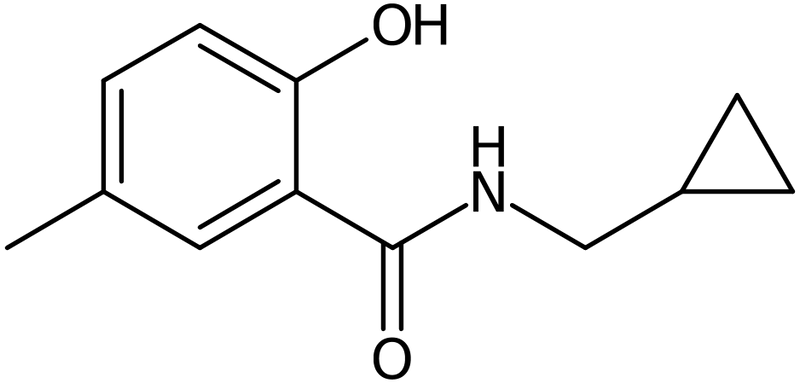 CAS: 1019405-20-9 | N-(Cyclopropylmethyl)-2-hydroxy-5-methylbenzamide, NX11358