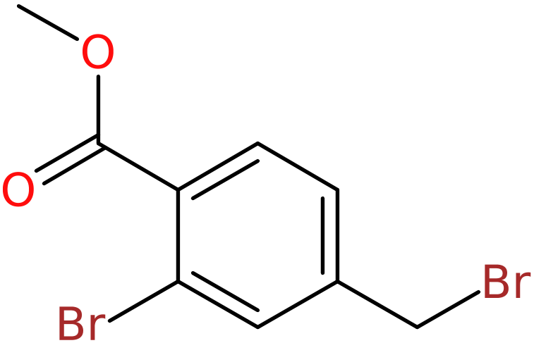 CAS: 128577-48-0 | Methyl 2-bromo-4-(bromomethyl)benzoate, >97%, NX20147