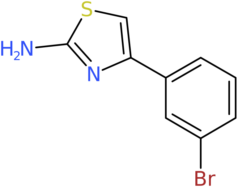 CAS: 105512-81-0 | 4-(3-Bromophenyl)-1,3-thiazol-2-amine, NX12687