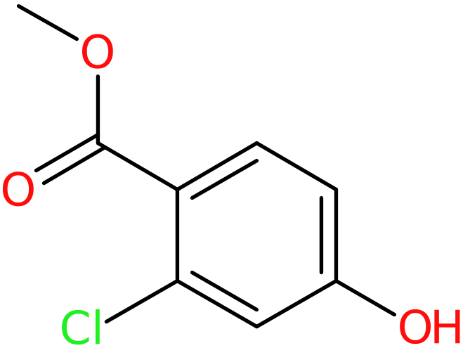 CAS: 104253-44-3 | 2-Chloro-4-hydroxy-benzoic acid methyl ester, >98%, NX12264