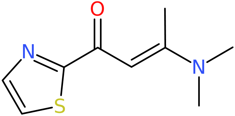 CAS: 886361-88-2 | 3-(Dimethylamino)-1-(1,3-thiazol-2-yl)but-2-en-1-one, NX66597