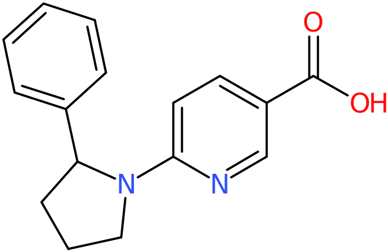 CAS: 904816-72-4 | 6-(2-Phenylpyrrolidin-1-yl)nicotinic acid, NX67977