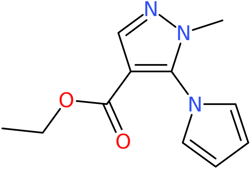 CAS: 175137-01-6 | Ethyl 1-methyl-5-(1H-pyrrol-1-yl)-1H-pyrazole-4-carboxylate, NX29147