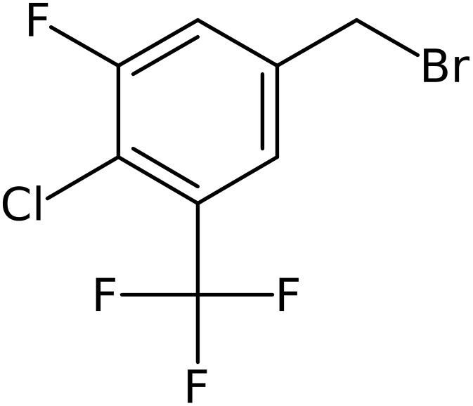 CAS: 1431329-80-4 | 4-Chloro-3-fluoro-5-(trifluoromethyl)benzyl bromide, >97%, NX24142