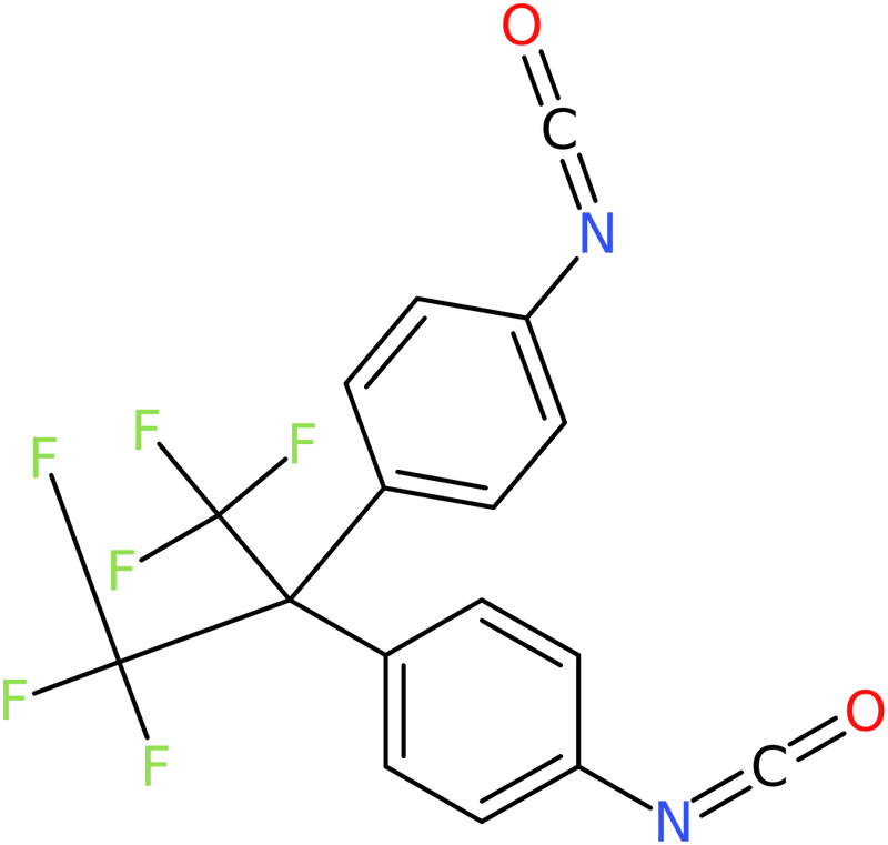 CAS: 10224-18-7 | 2,2-Bis(4-isocyanatophenyl)hexafluoropropane, >98%, NX11508