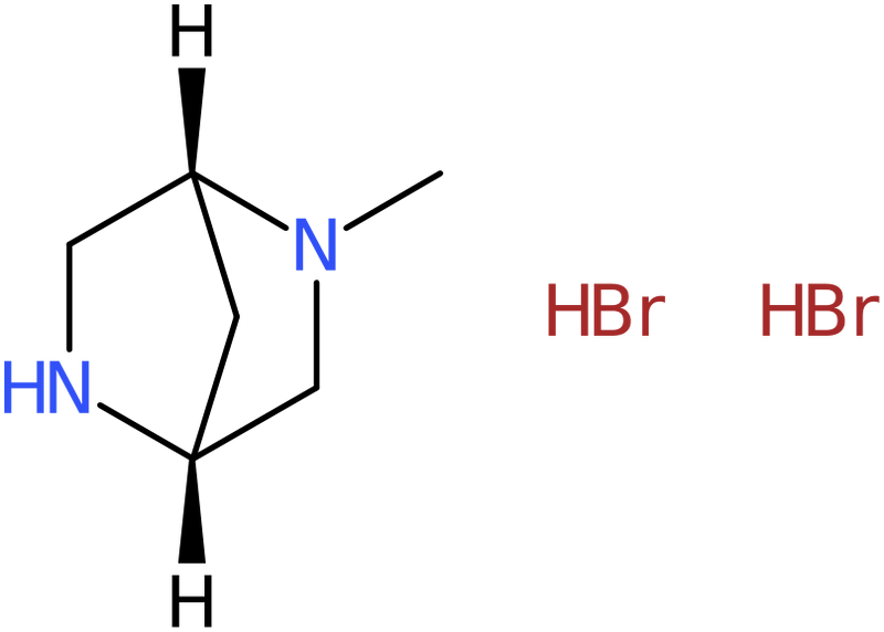 CAS: 125224-64-8 | (1R,4R)-2-Methyl-2,5-diazabicyclo[2.2.1]heptane dihydrobromide, >97%, NX19003