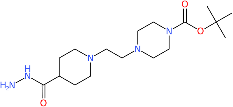 CAS: 874831-75-1 | 4-{2-[4-(Hydrazinocarbonyl)piperidin-1-yl]ethyl}piperazine, N1-BOC protected, NX65647