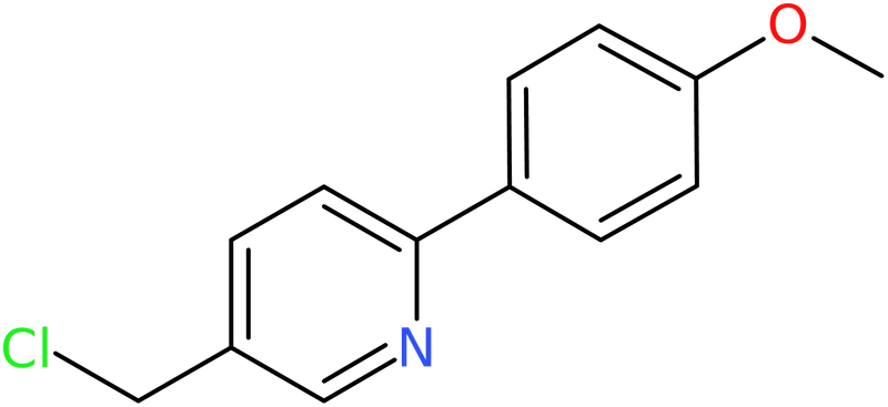 CAS: 886361-72-4 | 5-(Chloromethyl)-2-(4-methoxyphenyl)pyridine, NX66585