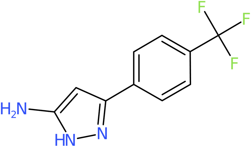 CAS: 130599-34-7 | 3-[4-(Trifluoromethyl)phenyl]-1H-pyrazol-5-amine, NX20544