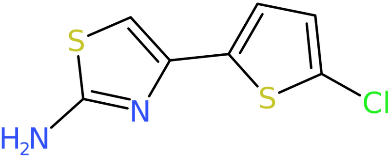 CAS: 123971-45-9 | 4-(5-Chlorothien-2-yl)-1,3-thiazol-2-amine, >97%, NX18576