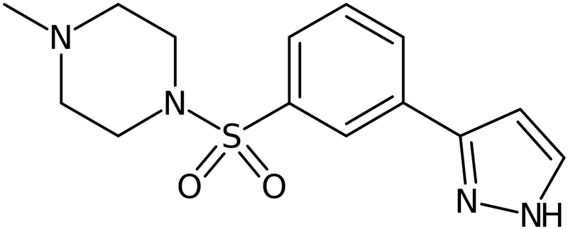 CAS: 1019013-80-9 | 1-Methyl-4-[3-(1H-pyrazol-3-yl)phenyl]sulfonyl-piperazine, NX11323