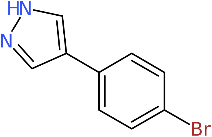 CAS: 849021-16-5 | 4-(4-Bromophenyl)-1H-pyrazole, >97%, NX63642