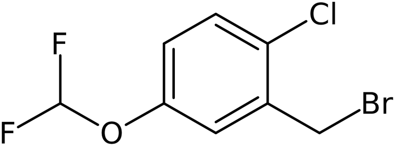 CAS: 1017779-54-2 | 2-Chloro-5-(difluoromethoxy)benzyl bromide, >95%, NX11212