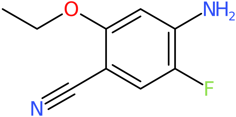 CAS: 1420800-17-4 | 4-Amino-2-ethoxy-5-fluorobenzonitrile, >96%, NX23780