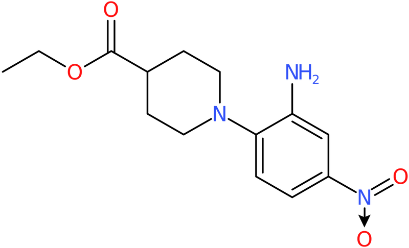 CAS: 1221792-44-4 | Ethyl 1-(2-amino-4-nitrophenyl)piperidine-4-carboxylate, >95%, NX18043