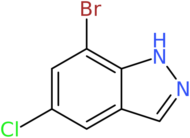 CAS: 875305-86-5 | 7-Bromo-5-chloro-1H-indazole, >97%, NX65682