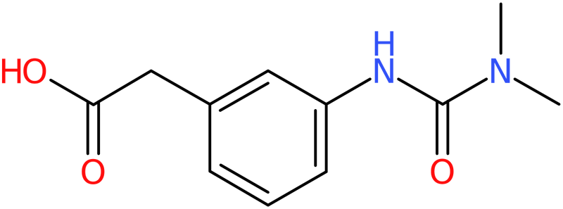 CAS: 959577-84-5 | 3-(3,3-Dimethylureido)phenylacetic acid, NX71280