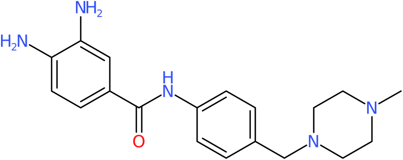 CAS: 936940-89-5 | 3,4-Diamino-N-(4-((4-methylpiperazin-1-yl)methyl)phenyl)benzamide, NX69737