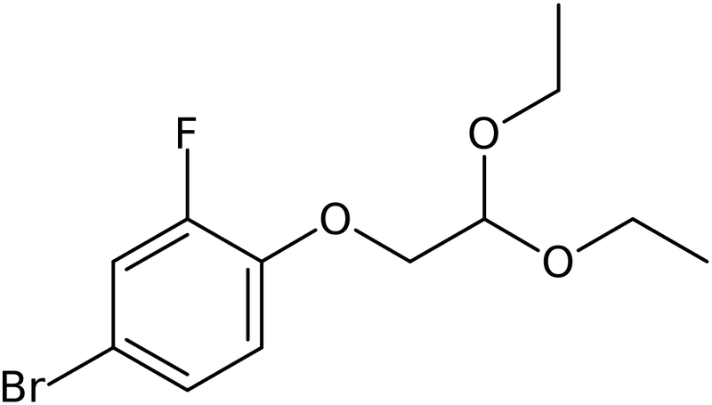 CAS: 1271673-78-9 | 4-Bromo-1-(2,2-diethoxyethoxy)-2-fluorobenzene, NX19887